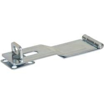 Hillman 851396 4.5 in. Swivel Staple Safety Hasps Zinc Plated