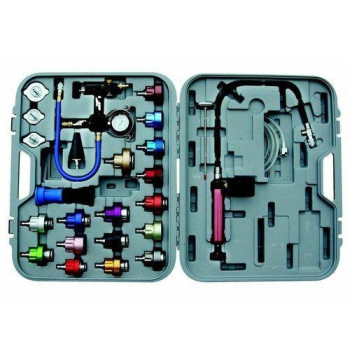 Atd Tools 3301 27Piece Master Cooling System Pressure Test And Refill Kit