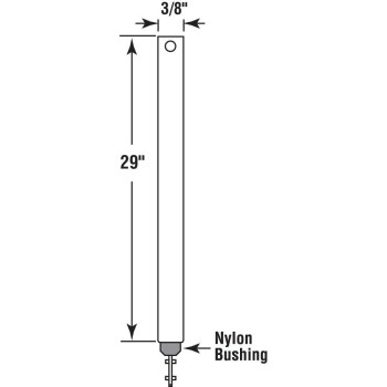 Primeline Fl 2920 29 In Spiral Tilt Balance Red Tip Single Pack