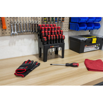 Performance Tool W1726 26Piece Screwdriver Set With Rack