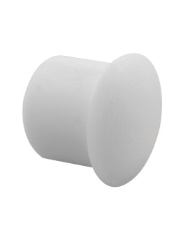 Primeline U 10039 Plastic Shelf Hole Plugs 6Mm White 48 Pack