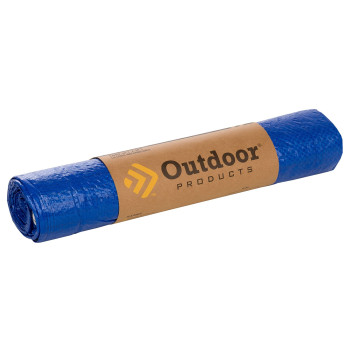 Outdoor Products Plastic Tarp 8 Ft X 10 Ft 6 Ft X 8 Ft