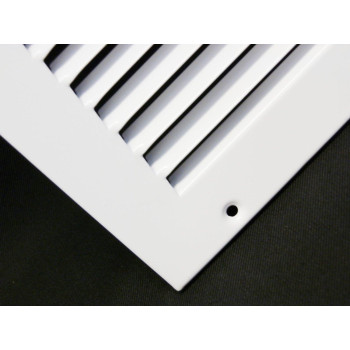 Hvac Premium 12W X 18H Steel Return Air Grilles Sidewall And Ceiling Hvac Duct Cover White Outer Dimensions 1375W