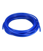 Uxcell Pneumatic Air Tubing 6Mm Od X 4Mm Id 9M295Ft Pu Polyurethane Air Compressor Tubing Hose Pipe Blue