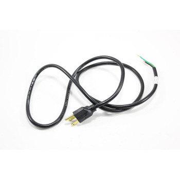 Whirlpool W10613691 Genuine Oem Power Cord For Range Hoods 5 Feet Black Accessory Replaces 3370315Rp 1550317 Ah2367498 Ea2