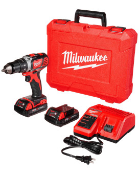 Milwaukee 260622Ct M18 Cordless Drilldriver Kit 18 V Red