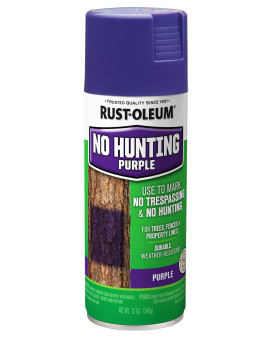 Rustoleum 270970 Specialty Purple Hunting Spray Paint 12 Ounce