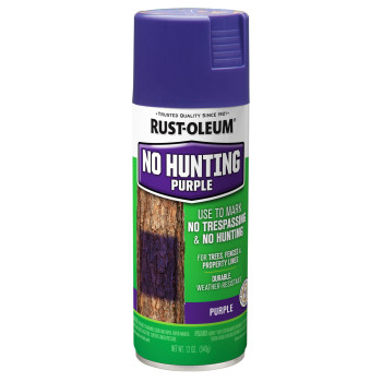 Rustoleum 270970 Specialty Purple Hunting Spray Paint 12 Ounce