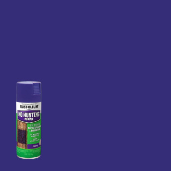 Rustoleum 270970 Specialty Purple Hunting Spray Paint 12 Ounce