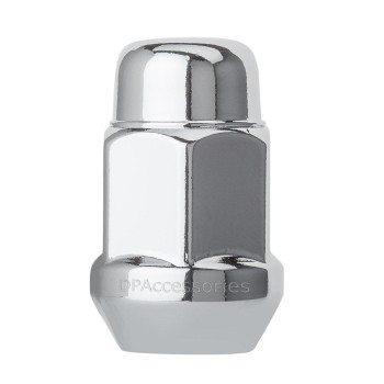 Dpaccessories 20 Chrome 12X125 Closed End Bulge Acorn Lug Nuts Cone Seat 19Mm Hex D3115Ht230520