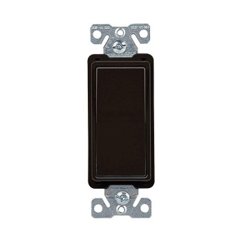 Eaton 7504Bk 15 Amp 4Way Rocker Decorator Switch Black