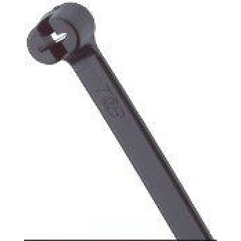 Thomas Betts Ty27Mx Cable Tie 120Lb 13 Ultraviolet Resistant Black Nylon With Stainless Steel Locking Device Bulk Pack Mili