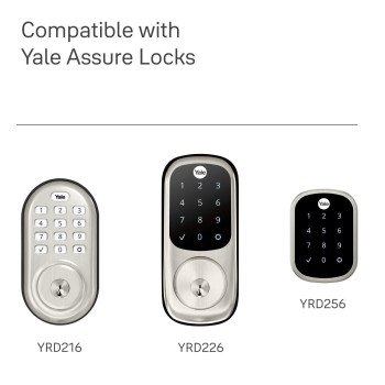 Yale Security Ayrdbdrive Drivein Deadbolt Latch 238 To 234 Nickel