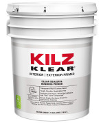 Kilz Klear Primer Interiorexterior Clear 5 Gallon