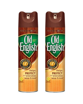 Old English Furniture Polish Spray Lemon 1250 Oz Pack Of 2