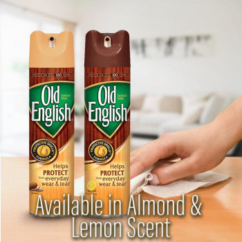 Old English Furniture Polish Spray Lemon 1250 Oz Pack Of 2