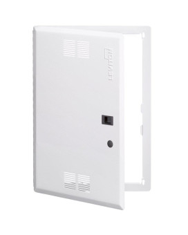 Leviton 4760514S 14 Vented Premium Hinged Structured Media Door White