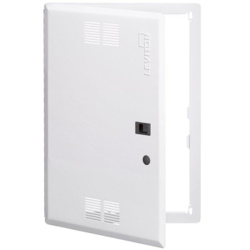 Leviton 4760514S 14 Vented Premium Hinged Structured Media Door White