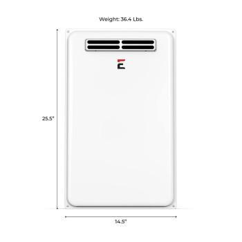 Eccotemp 45Hng Outdoor 68 Gpm Natural Gas Tankless Water Heater White