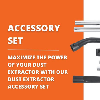 Fein Dust Extractor Accessory Set For Power Turbo Vacuums Built For Efficiency 31345071020