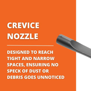 Fein Dust Extractor Crevice Nozzle Removes Dust And Debris From Small Spaces 31345074010