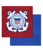 Military Us Coast Guard Carpet Tiles 18 X 18Small Black 15674