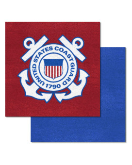 Military Us Coast Guard Carpet Tiles 18 X 18Small Black 15674