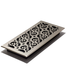 Decor Grates Sph614Nkl Floor Register 6X14 Nickel Finish