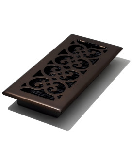 Decor Grates Sph410Rb Floor Register 4X10 Rubbed Bronze Finish