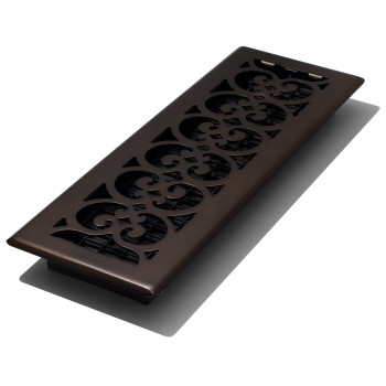 Decor Grates Sph414Rb Floor Register 4X14 Rubbed Bronze Finish