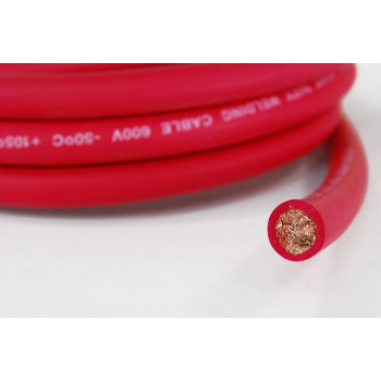 Temco Wc023620 Ft 1 Gauge Awg Welding Lead Car Battery Cable Copper Wire Red Made In Usa