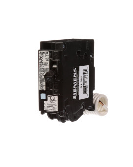 Siemens Q115Df 15Amp Afcigfci Dual Function Circuit Breaker Plug On Load Center Style