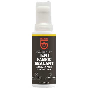 Gear Aid Seam Grip Tf Tent Fabric Sealer For Waterproofing Clear 4 Fl Oz