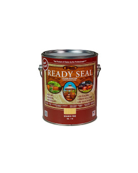 1 Gal Ready Seal 110 Golden Pine Exterior Stain And Sealer For Wood