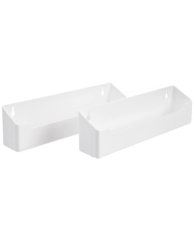 Knape Vogt Psf11Sh2W Polymer Sink Front Tray With Hinges Cabinet Organizer 3 By 11 By 2Inch