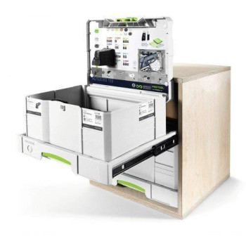 Festool 500767 Sysaz Drawer Set Systainer Organizer 5 Drawer Set