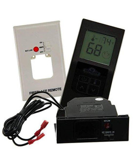 Napoleon F60 Fireplace Remote Control Thermostat Control Battery Operated Wdigital Screen