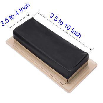 Rubber Vent Cover 4 X 10 Inch 3Pack Does Not Include Metal Vent Stops Airflow And Vent Noise