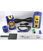 Hakko Fx95166 T15D16 Soldering Station With T15D16 16 Mm Chisel Tip Blue