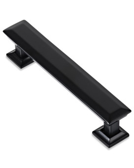 Southern Hills Matte Black Cabinet Handles 4 Inch Black Cabinet Pulls Pack Of 5 Kitchen Cabinet Pulls And Handles Dres