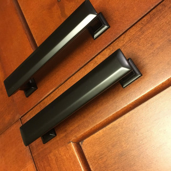 Southern Hills Matte Black Cabinet Handles 4 Inch Black Cabinet Pulls Pack Of 5 Kitchen Cabinet Pulls And Handles Dres