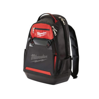 Milwaukee 48228200 1680 Denier 35 Pocket Jobsite Backpack W Laptop Sleeve And Molded Plastic Base