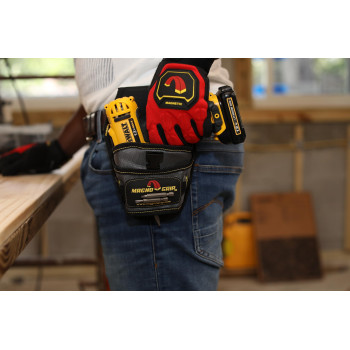 Magnogrip 002580 Drill Holster Left And Right Handed With Integrated Magnetic Storage