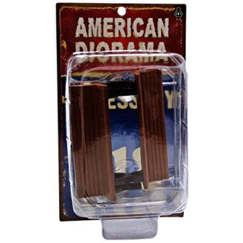 American Diorama 23982 Bench Accessory 2 Pieces Set for 1:18 Scale Models