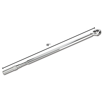 Performance Tool M204 34Inch Drive Torque Wrench With Lhrh Thread Torque Capabilities 100 To 600 Ftlbs Of Torque