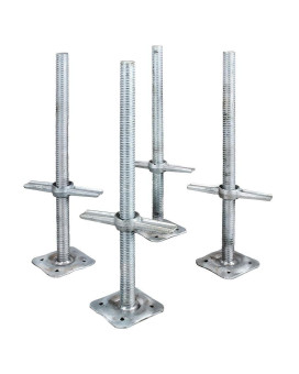 Metaltech Adjustable Leveling Jacks 4Pk For Bakerstyle Scaffolding Model Number Iibsjp12H4