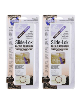 Mommys Helper Slidelok Bifold Door Lock 2 Pack