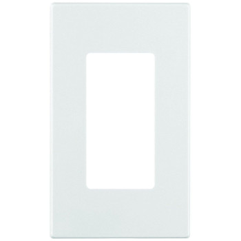 Leviton 80301Sw 1Gang Decora Plus Wallplate Screwless Snapon Mount 10 Pack White