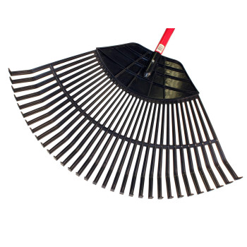 Bully Tools 92630 Poly Lawn And Leaf Rake With Fiberglass Handle 31Inch