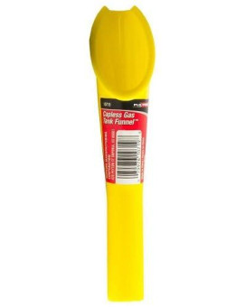 Hopkins Towing Solutions Flotool 10719 Capless Gas Tank Funnel Yellow And Black 1 Pack